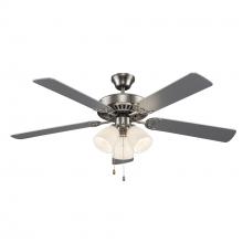 Trans Globe F-2005 BN - 3LT FAN-TURTLE KIT-BN-FROSTED